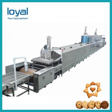 Soft And Hard Biscuit Processing Line , Commercial Automatic Cookie Making Machine