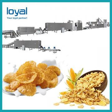 Small Scale Corn Flakes Production Line Breakfast Cereal Manufacturing Equipment