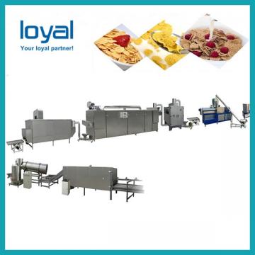 Automatic instant cereal baby food fruit froot loops rings snack food extrusion machinery production plant