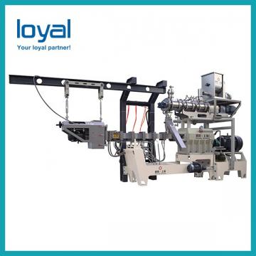 Extruded food fried wheat Corn Chips Bugle Snacks pellet making machine